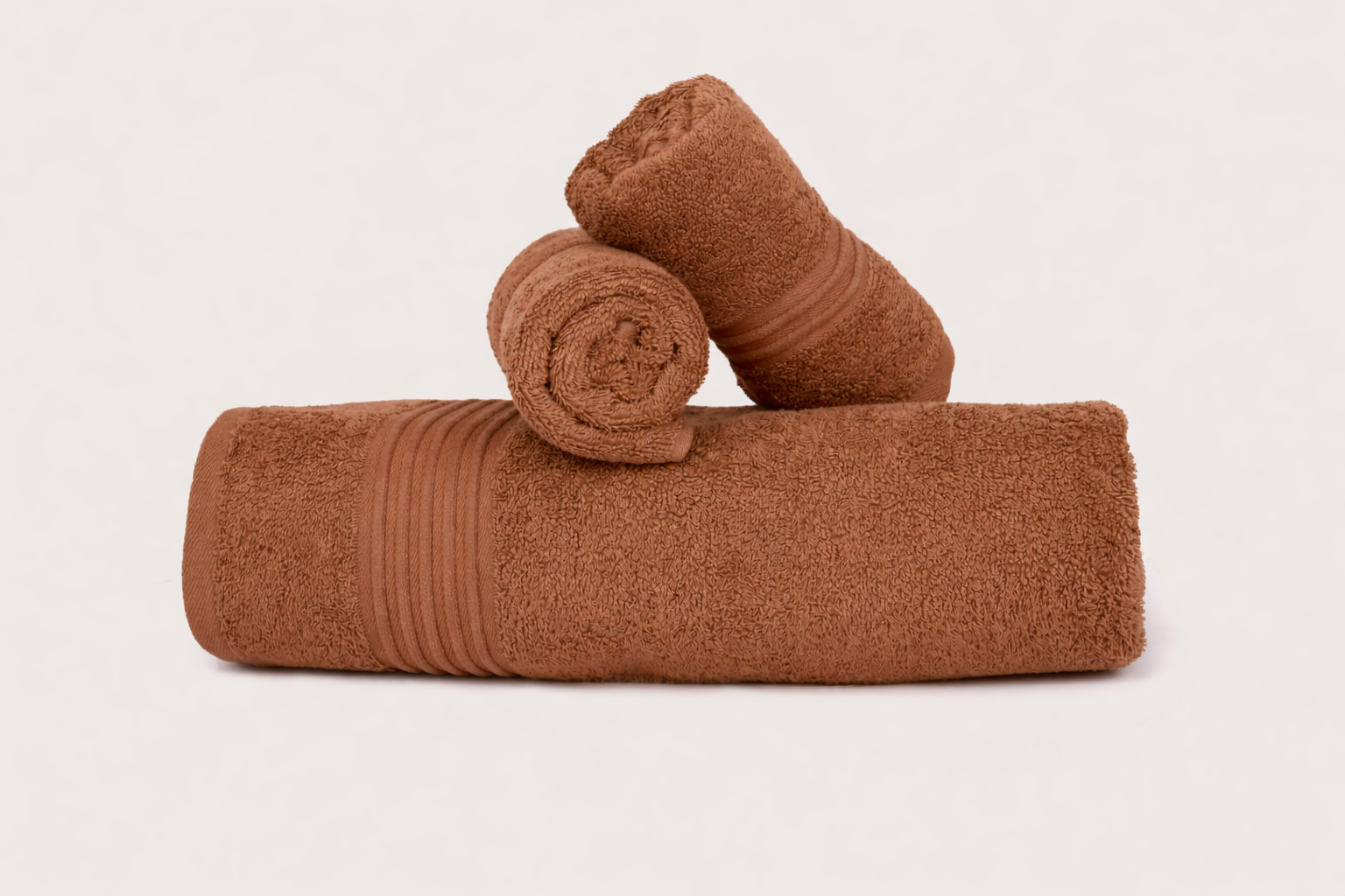 Texxora Everyday Luxe Small Family Pack | 1 Bath Towel + 2 Hand Towels | Premium Cotton Luxury Home Essentials Set - Image 3