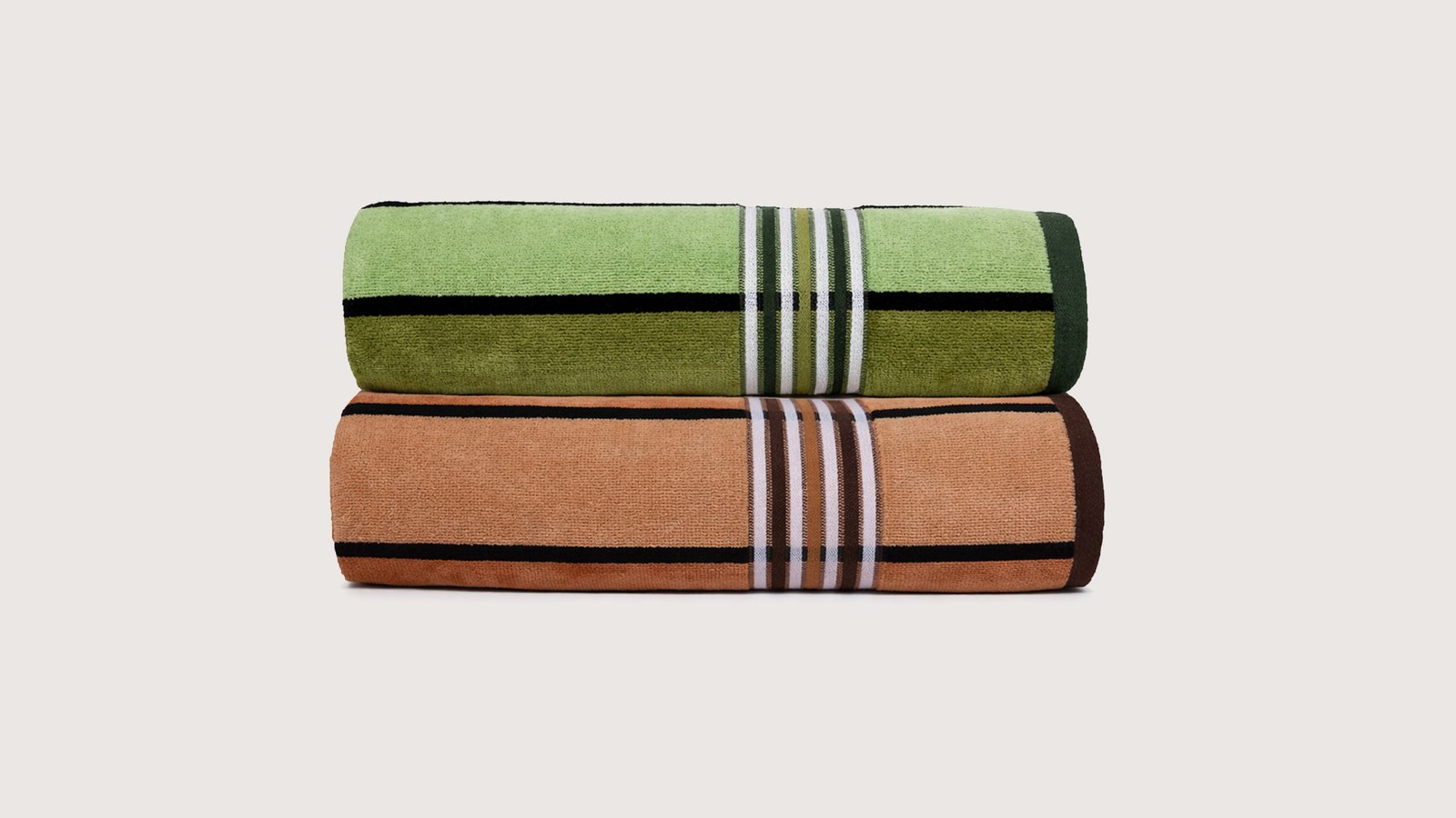 Texxora ColorWave Classic Wrap Pack of 2 | 70x140cm Premium Designer Cotton Towels | Soft, Absorbent & Everyday Luxury Set - Image 4