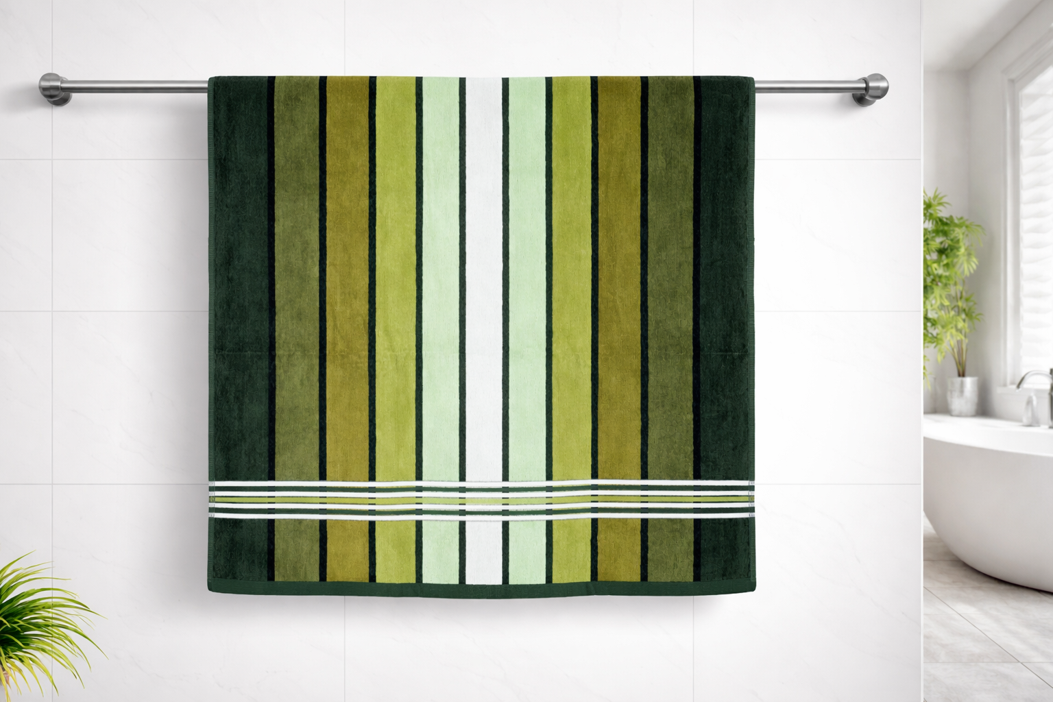 Texxora ColorWave Classic Wrap (Medium) – 70x140cm | Premium Designer Cotton Towel | Soft, Absorbent & Everyday Luxury - Image 6