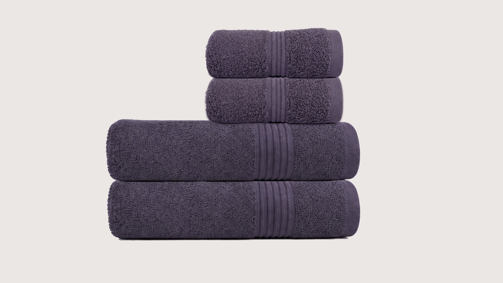 Texxora Everyday Luxe Big Family Pack | 2 Bath Towels + 2 Hand Towels | Premium Cotton Luxury Home Essentials Set - Image 3