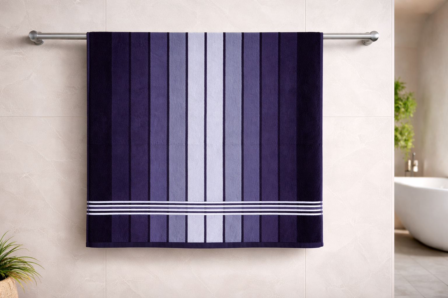 Texxora ColorWave Classic Wrap (Medium) – 70x140cm | Premium Designer Cotton Towel | Soft, Absorbent & Everyday Luxury - Image 8