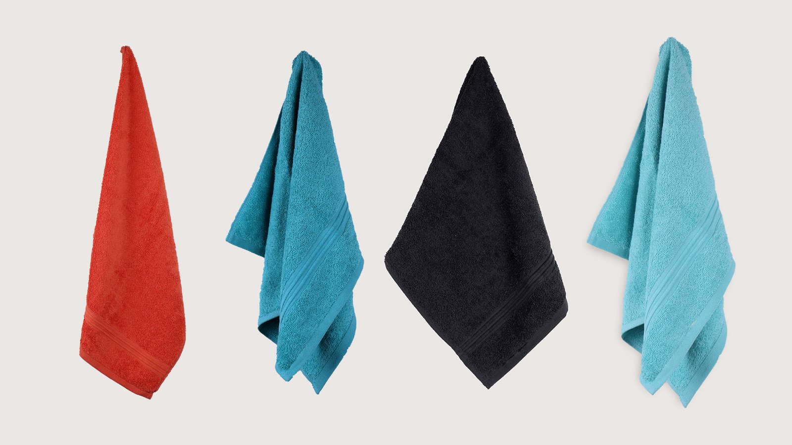 Texxora FitDry Pack of 4 Gym Towels | 40x60cm Quick-Dry Cotton Fitness Towels | Ultra-Absorbent, Lightweight & Workout Essential Bundle - Image 7