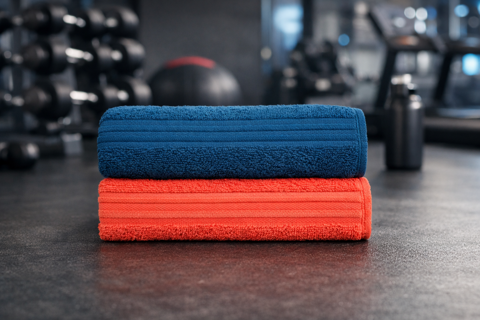 Texxora FitDry Pack of 2 Gym Towels | 40x60cm Quick-Dry Cotton Workout Towels | Lightweight, Sweat Absorbent & Fitness Essential Set - Image 2