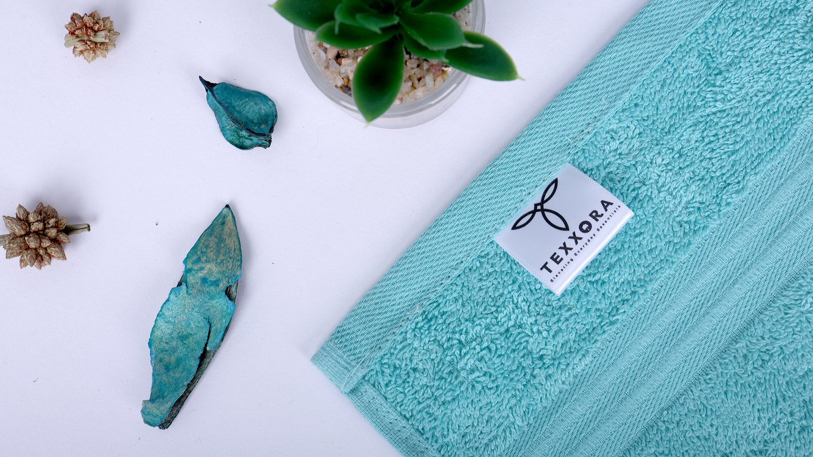 Texxora FitDry Pack of 4 Gym Towels | 40x60cm Quick-Dry Cotton Fitness Towels | Ultra-Absorbent, Lightweight & Workout Essential Bundle - Image 12
