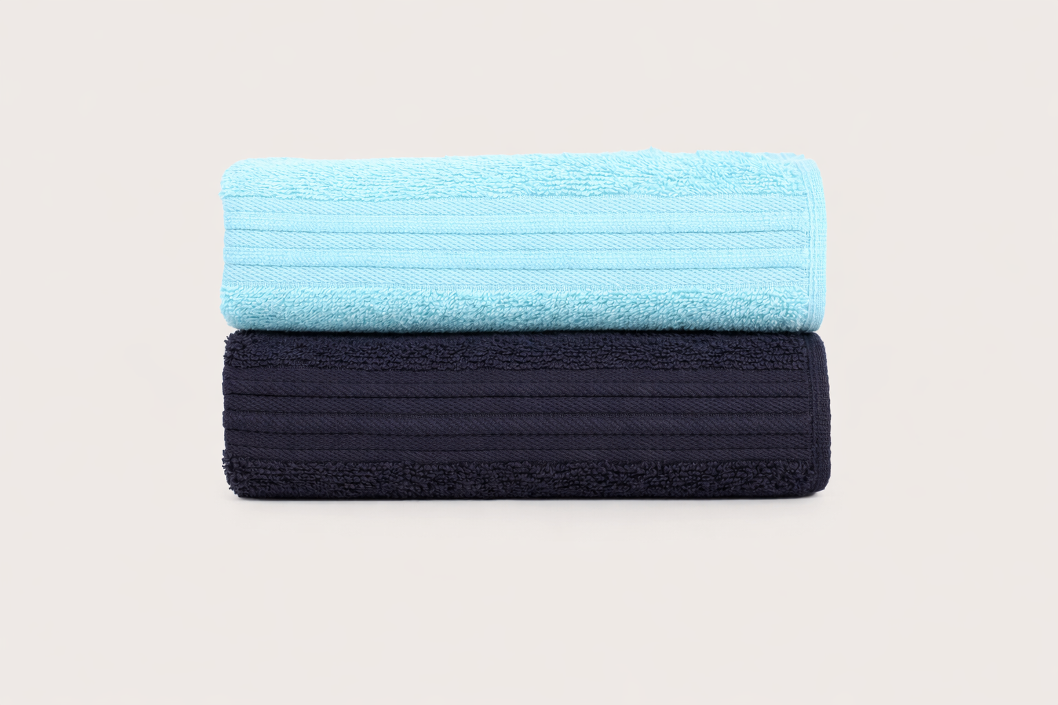 Texxora FitDry Pack of 2 Gym Towels | 40x60cm Quick-Dry Cotton Workout Towels | Lightweight, Sweat Absorbent & Fitness Essential Set