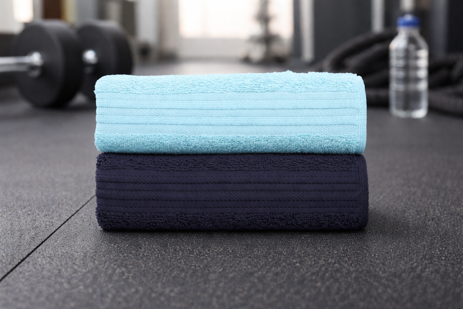 Texxora FitDry Pack of 2 Gym Towels | 40x60cm Quick-Dry Cotton Workout Towels | Lightweight, Sweat Absorbent & Fitness Essential Set - Image 5