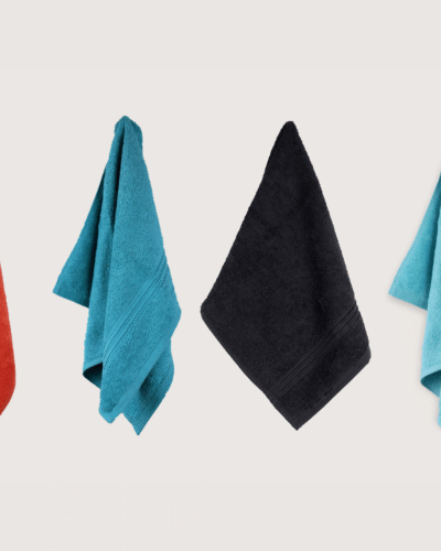 Texxora FitDry Pack of 4 Gym Towels | 40x60cm Quick-Dry Cotton Fitness Towels | Ultra-Absorbent, Lightweight & Workout Essential Bundle