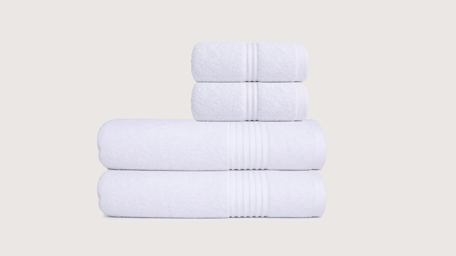 Texxora Everyday Luxe Big Family Pack | 2 Bath Towels + 2 Hand Towels | Premium Cotton Luxury Home Essentials Set - Image 2